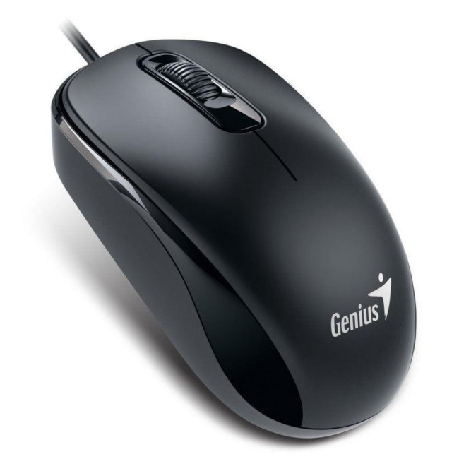 миша дротова USB Black 1000 dpi GENIUS DX-110 (31010116100)