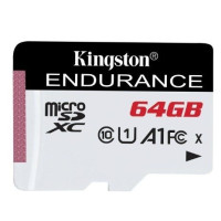 Карта пам'яті 64GB microSDXC Endurace C10 A1 UHS-I  95R/30W U1 KINGSTON SDCE/64GB