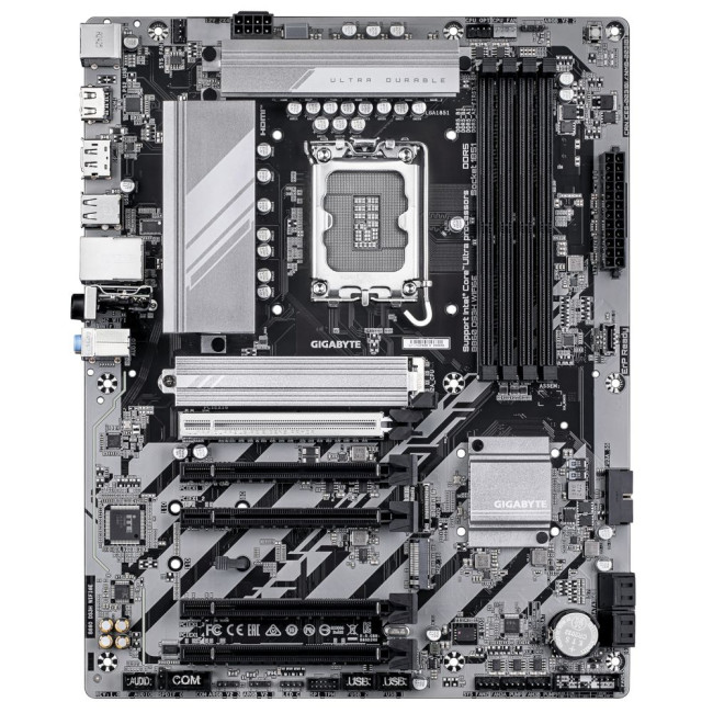 Mатеринська плата s1851 Intel B860 DP/HDMI  2xM.2 2.5GbE LAN ATX GIGABYTE B860 DS3H WIFI6E
