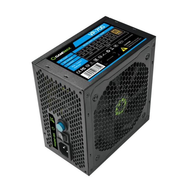 Блок живлення ATX 700W, box, APFC, 12см, 80+Bronze GAMEMAX VP-700