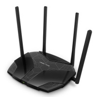 Бездротовий двосмуговий гігабітний маршрутизаторAX1800 3 × Gigabit LAN Ports; 1 × Gigabit WAN Port MERCUSYS MR70X