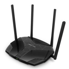 Бездротовий двосмуговий гігабітний маршрутизаторAX1800 3 × Gigabit LAN Ports; 1 × Gigabit WAN Port MERCUSYS MR70X