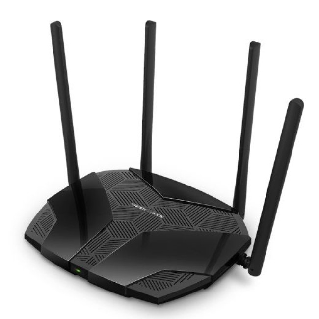 Бездротовий двосмуговий гігабітний маршрутизаторAX1800 3 × Gigabit LAN Ports; 1 × Gigabit WAN Port MERCUSYS MR70X