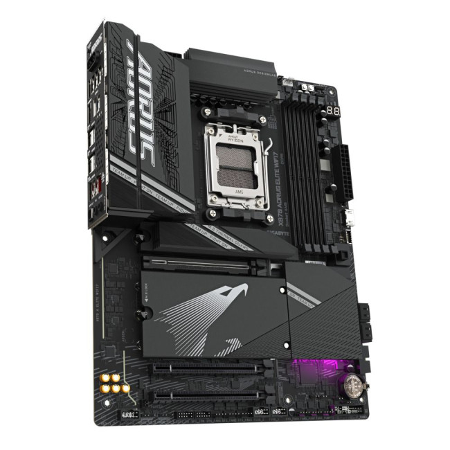 Mатеринська плата sAM5 AMD X870 HDMI 4xM.2  USB4.0 2.5GbE LAN ATX GIGABYTE X870 AORUS ELITE WIFI7