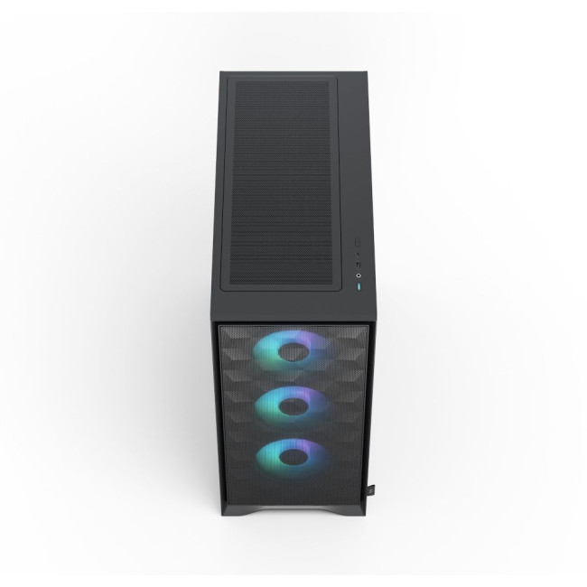 Корпус ATX без БЖ, чорний, з загартованим cклом Pop 2 Air Black TG RGB FRACTAL DESIGN Pop 2 Air Black TG RGB (FD-C-POA2A-03)