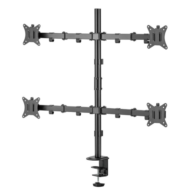 Кронштейн Brateck LDT66-C048 для 4-х моніторів, 17