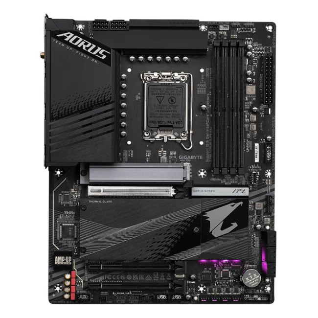 Mатеринська плата s1700 Intel Z790 DP/HDMI 4xDDR5 4xM.2 2.5GbE LAN ATX GIGABYTE Z790 AORUS ELITE AX