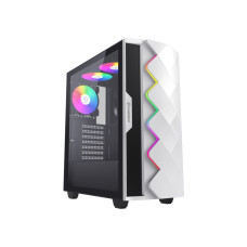 Корпус ATX без блока живлення fan on front) GAMEMAX White Diamond CP
