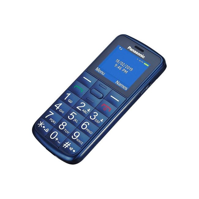 Мобільний телефон блакитний PANASONIC KX-TU110EXC