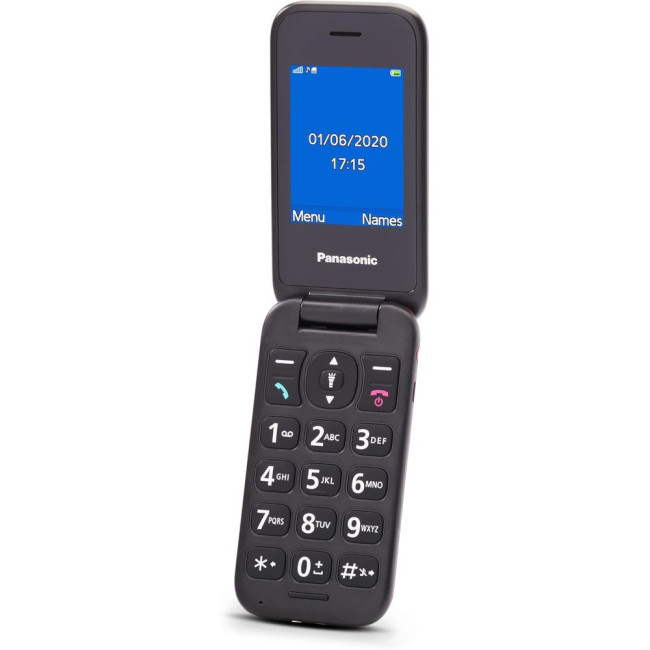 Мобільний телефон червоний PANASONIC KX-TU400EXR