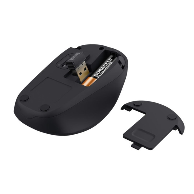 Бездротова миша YVI+ WIRELESS MOUSE ECO BLACK TRUST YVI+ wireless mouse Eco Black (24549)