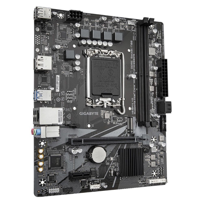 Mатеринська плата s1700 Intel H610 DP/HDMI 2xDDR5 1xM.2 GbE LAN mATX GIGABYTE H610M K V2