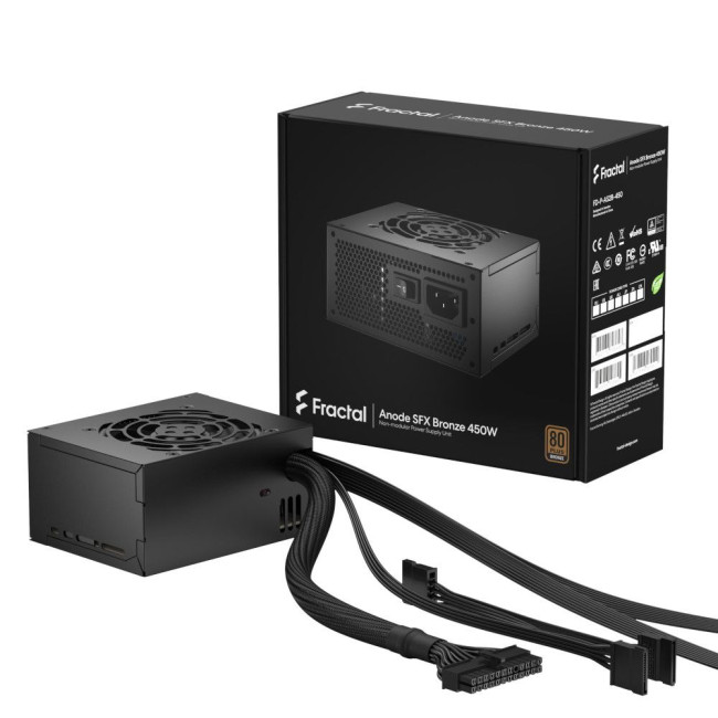 Блок живлення Anode SFX Bronze 450W, чорний FRACTAL DESIGN Anode SFX Bronze 450W (FD-P-AS2B-450-EU)