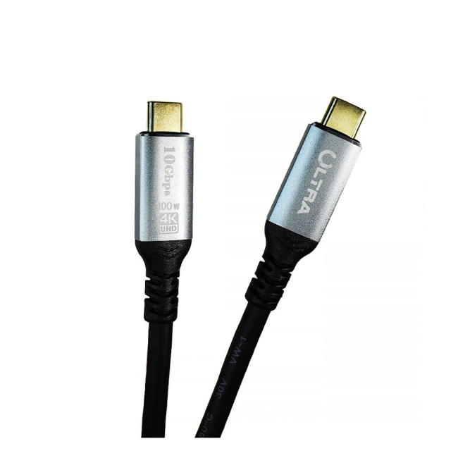 Кабель Ultra UC107-0100, USB Type C - USB Type C,  до 10 Гб/сек ULTRA UC107-0100