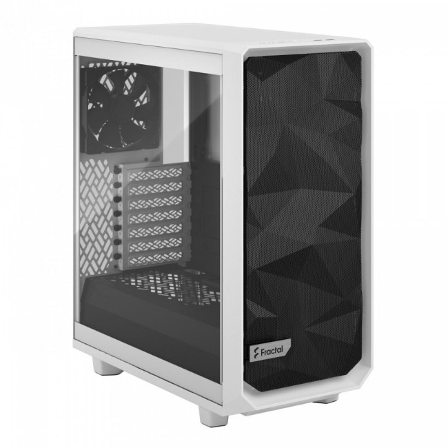 Корпус ATX без БЖ, білий, скло Meshify 2 Compact White TG CT FRACTAL DESIGN Meshify 2 Compact White TG CT (FD-C-MES2C-05)