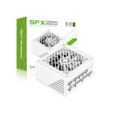 Блок живлення SFX 850W, 80plus Gold,fan 120mm, fully modular 3.42 standardOPP, OVP, UVP, OCP, OTP, S GAMEMAX GS-850G White