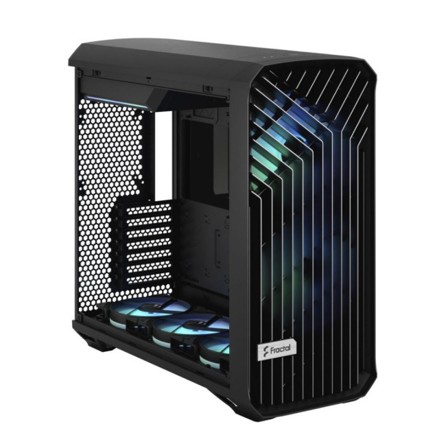 Корпус E-ATX без БЖ, чорний, скло Torrent RGB Black TG Light Tint FRACTAL DESIGN Torrent RGB Black TG LightTint (FD-C-TOR1A-04)