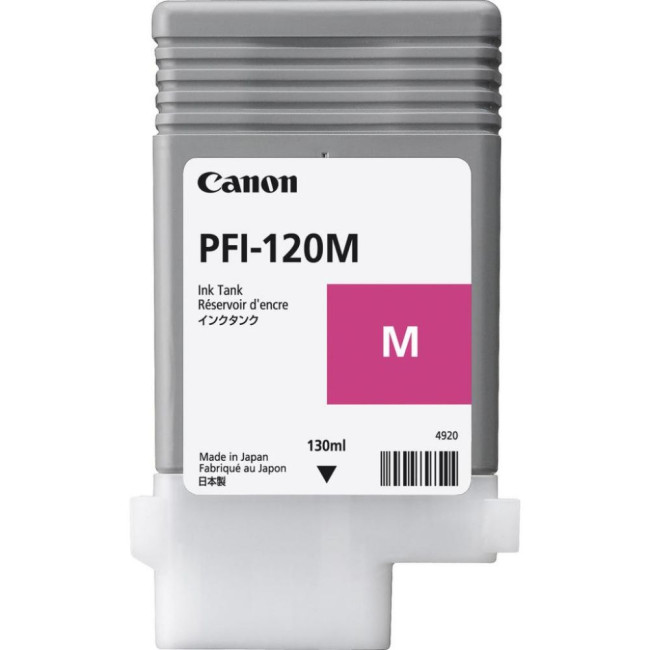 Чорнила малинові 130 мл CANON PFI-120 Magenta (130 ml) (2887C001AA)