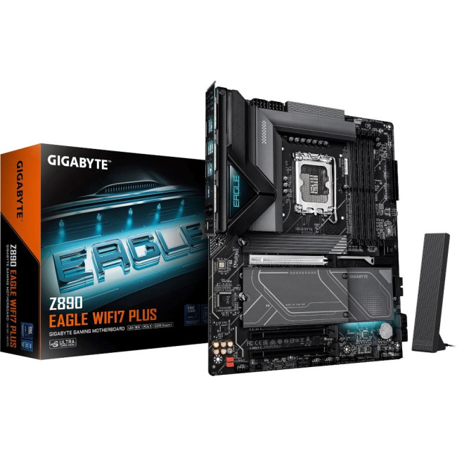 Mатеринська плата s1851 Intel Z890 DP/USB4-C  4xM.2 2.5GbE LAN ATX GIGABYTE Z890 EAGLE WIFI7 PLUS