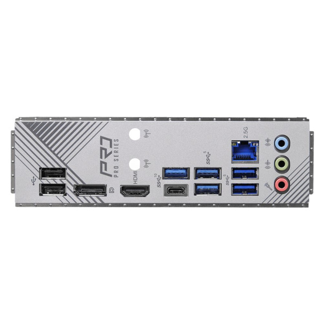 Mатеринська плата s1700 Intel B760 DP/HDMI/eDP 4xM.2 4xDDR5 2.5GbE LAN ATX ASROCK B760 PRO RS