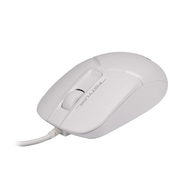 Комплект дротовий Fstyler клавіатура+миша, білий, USB