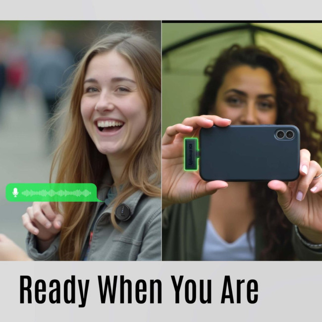 Мікрофон петличний бездротовий Streamplify MIC GO-48-WL, чорний