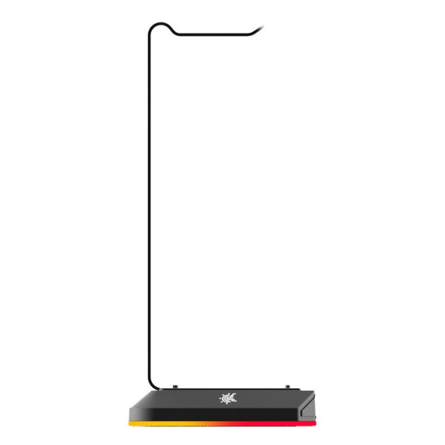 Підставка для навушників з RGB підсвіткою, 3хUSB, AUX 4-Pin 3.5мм