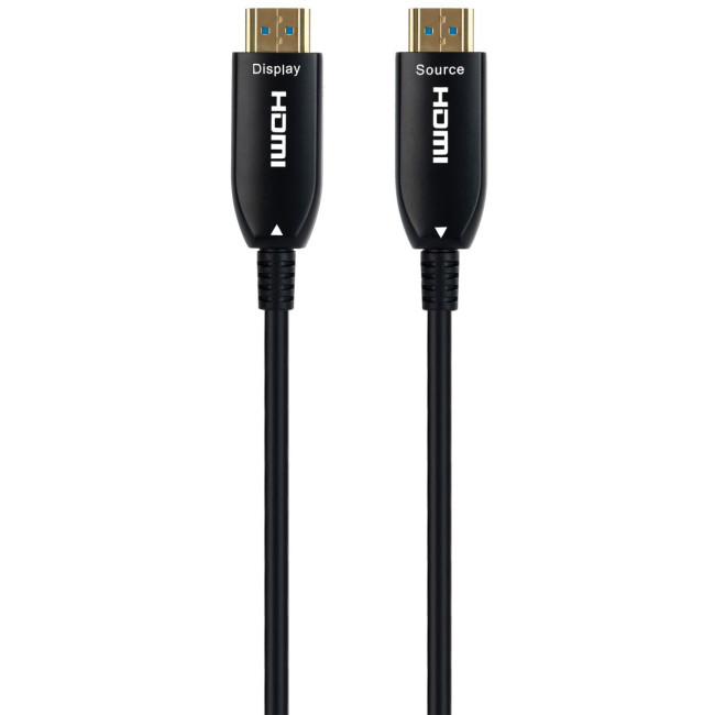 Кабель оптичний (AOC) HDMI V.2.1, 8К 60Гц/4К 144Гц, позолочені конектори, 45 м