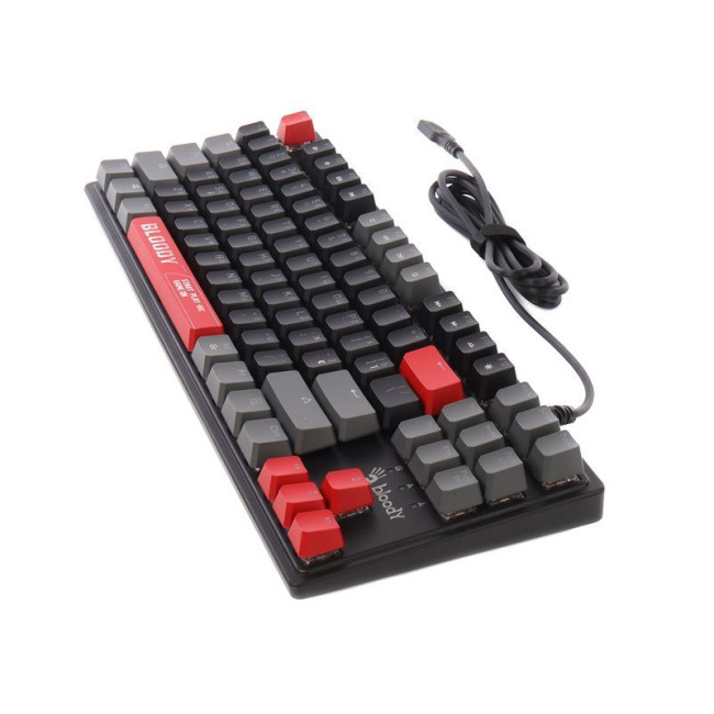 Клавіатура механічна ігрова, USB, RGB підсвічування, BLMS Red Plus Switch
