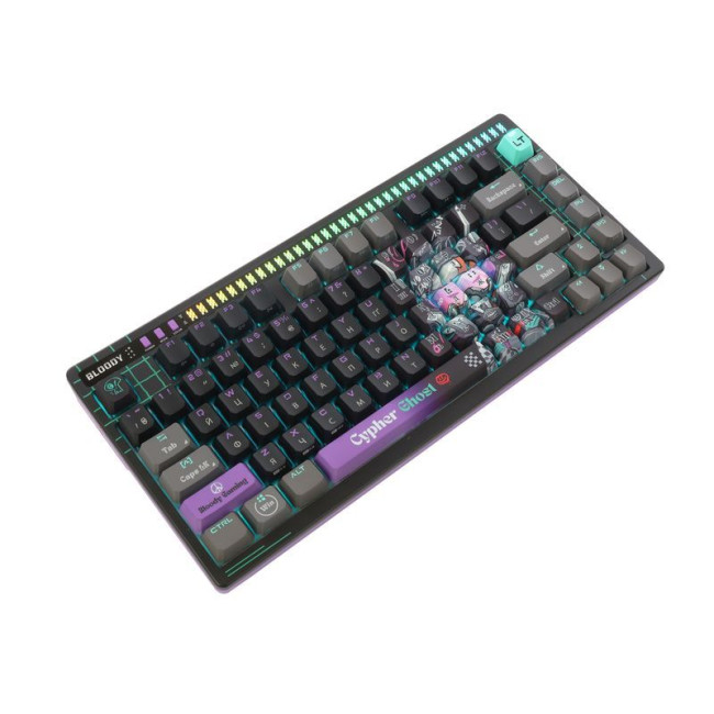 Клавіатура оптична ігрова, USB, RGB підсвічування, Alpha Optical Switch