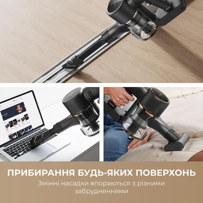 Акумуляторний пилосос Dreame R10 PRO Aqua
