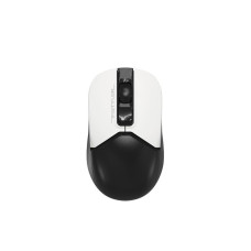 Миша бездротова Fstyler, USB, 1200 dpi, чорний + білий