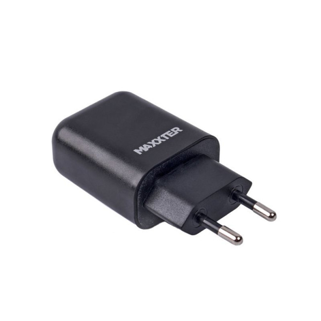 Мережевий зарядний пристрій, 1 USB + USB-A кабель Micro-USB (Quick Charge 3.0) 5V/2.4A-9V/1.2A