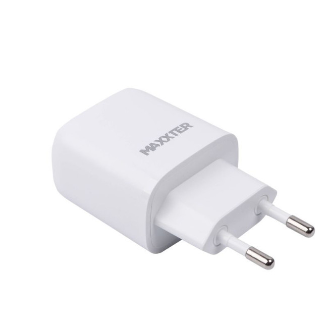 Мережевий зарядний пристрій, 1 USB + кабель Type-C to Lighting (PD 20 W)