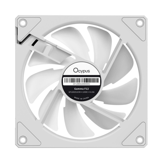 Корпусний вентилятор 120MM GAMMA F12 WH ARGB REVERSE BLADE (GAMMA-F12-WH1AM01X-GL) OCYPUS