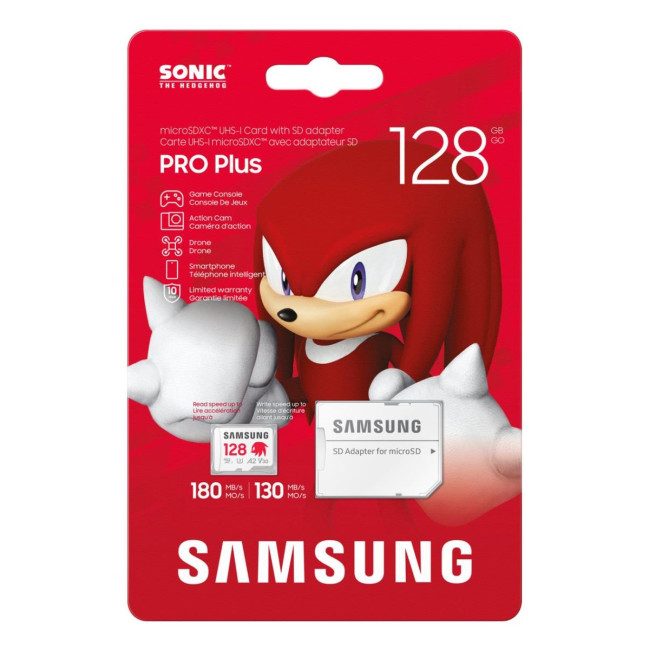 Карта пам’яті MICRO SDXC PRO+ 128GB W/A MB-MD128SA/LC1 SAMSUNG
