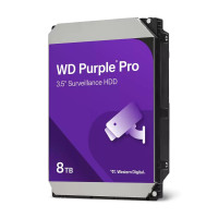 Запам’ятовувальний пристрій на жорстких дисках (HDD) SATA 8TB 7200RPM 256MB PURPLE PRO WD8002PURP WDC