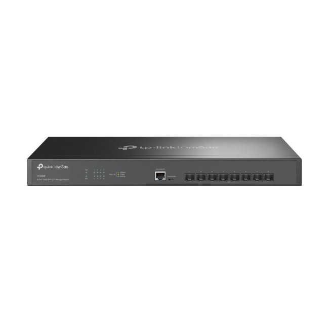 JetStream 8-портовий 10GE SFP керований комутатор 2 рівня, SX3008F TP-LINK