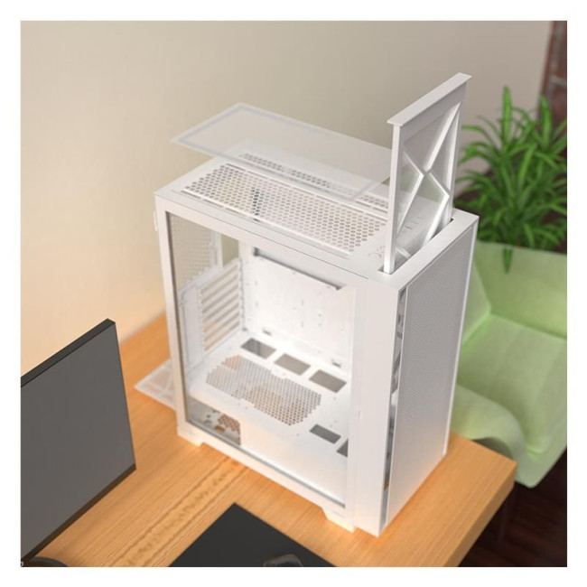 Корпус ATX W/O PSU AIR 1000 LITE (W) MONTECH