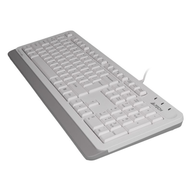 Клавіатура Fstyler Sleek Media Comfort, USB, білий