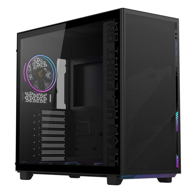 Корпус ATX W/O PSU GB-AC400G ST BLACK GIGABYTE