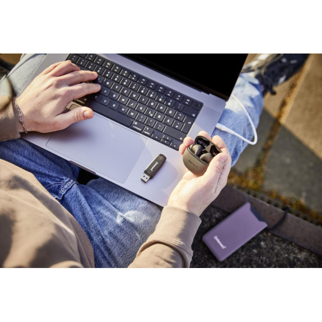 Портативний зарядний пристрій USB 10000MAH QC3.0 PURPLE F10000 7332033 INTENSO