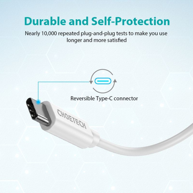 Кабель USB 2.0 C-тато/C-тато, 1 м, преміум