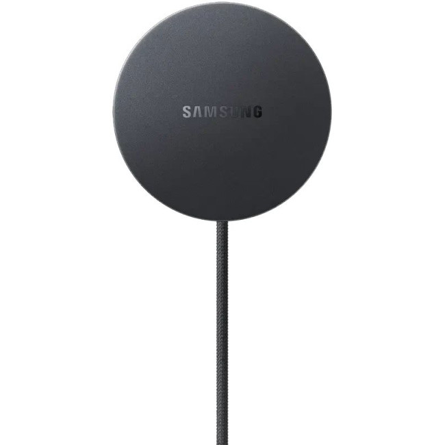 Бездротовий зарядний пристрій Samsung 25W Magnet Wireless Charger with TA 45W EP-P2900TBEGWW Dark Gray