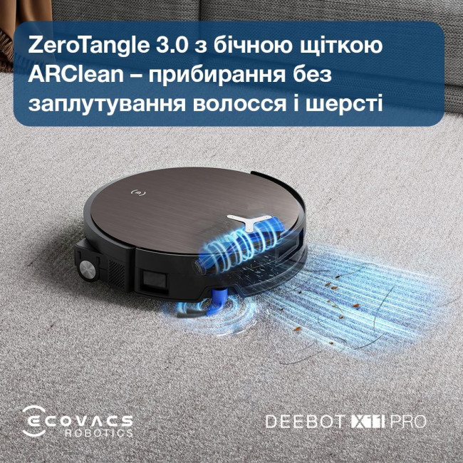 Робот-пилосос DEEBOT X11 PRO OMNI ECOVACS
