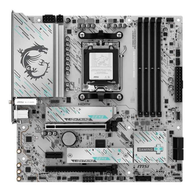 Материнська плата AMD B850 SAM5 MATX B850M GAMING PLUS WIFI MSI
