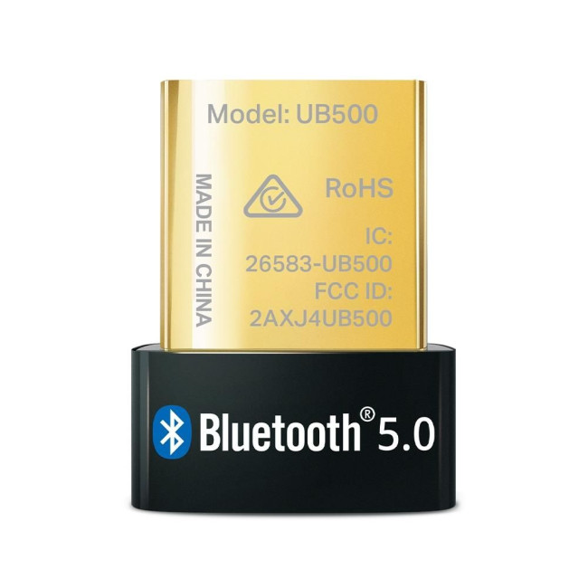 Bluetooth 5.0 Nano USB адаптер, UB500 TP-LINK