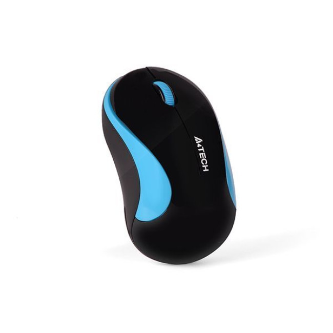 Миша бездротова V-Track USB, 1200 DPI, чорний + синій