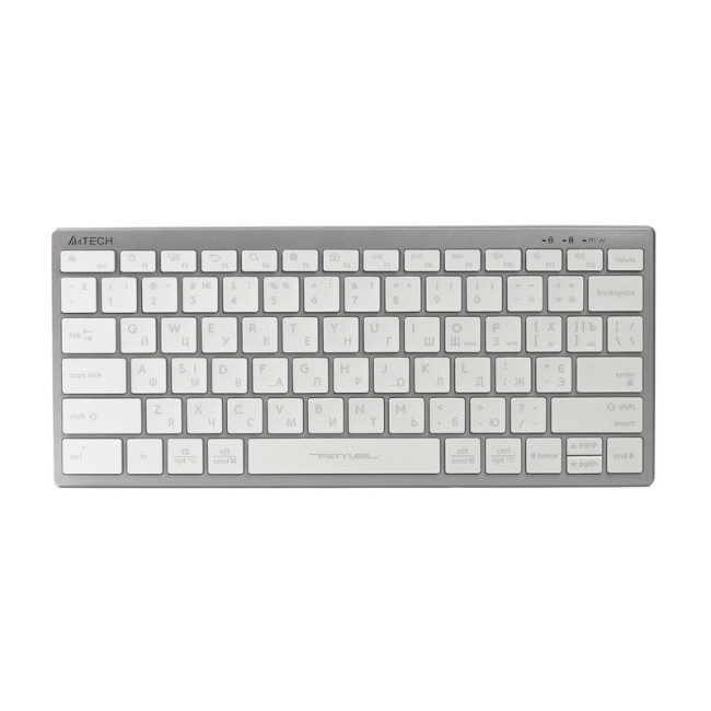 Клавіатура з ножичним перемикачем Fstyler, USB, блакитне підсвічування