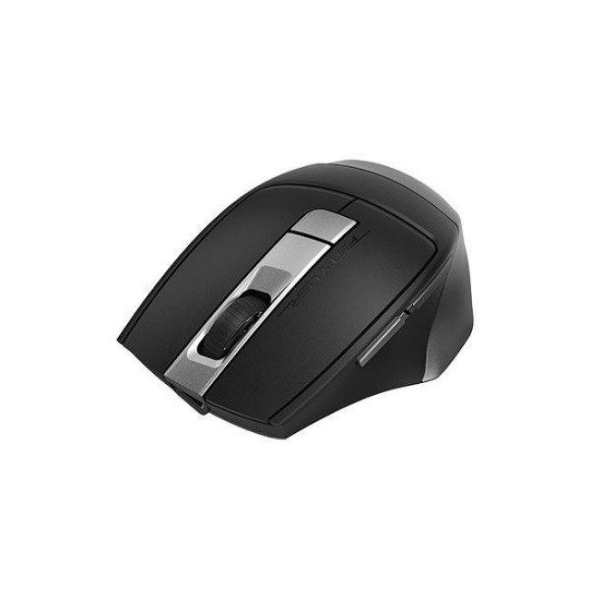 Миша бездротова безшумна Fstyler, Bluetooth / 2.4 ГГц, вбудований акумулятор, 2000 dpi, сірий
